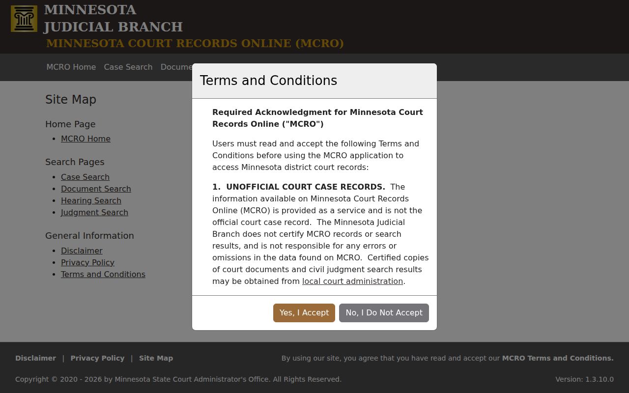 Moorhead resident lookup limits for Minnesota Court Records Online